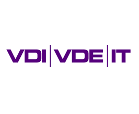 Logo VDI/VDE Innovation + Technik GmbH (VDI/VDE IT)
