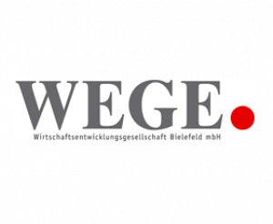 Logo Wirtschaftsentwicklungsgesellschaft Bielefeld WEGE mbH